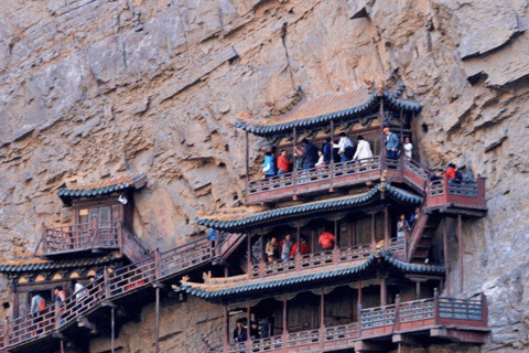 Private Tour Datong Hengshan Hanging Temple Yungang Grottoes