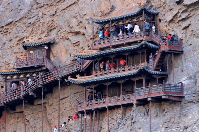 Private Tour Datong Hengshan Hanging Temple Yungang Grottoes