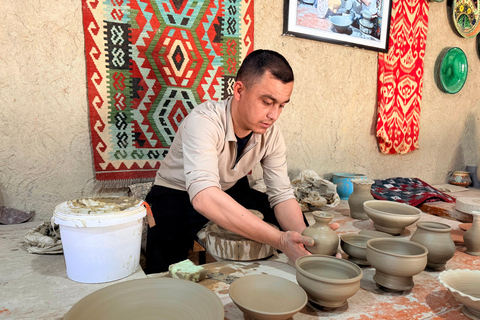 Bukhara: Nurata, Sarmyshsoy Petroglyphs & Gijduvan Day Trip Tour to Sarmyshsoy Gorge with a Small Group