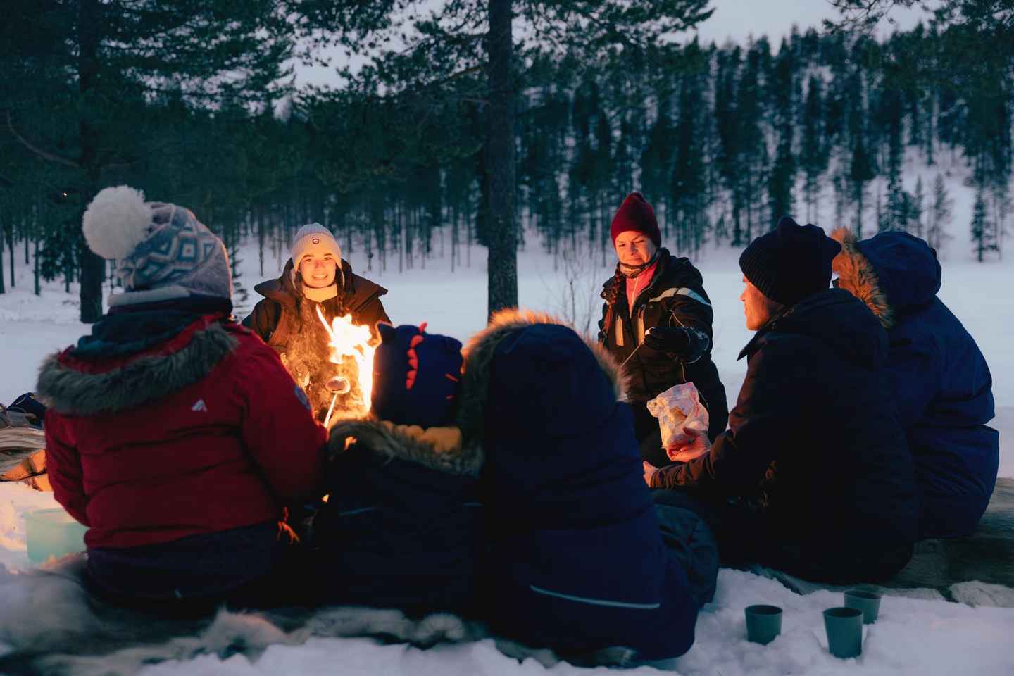 Överkalix - Lapland : Snowmobile Safari with Lunch and fika