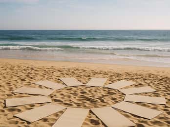 Pilates & Sophrologie på stranden i Falésia - Albufeira