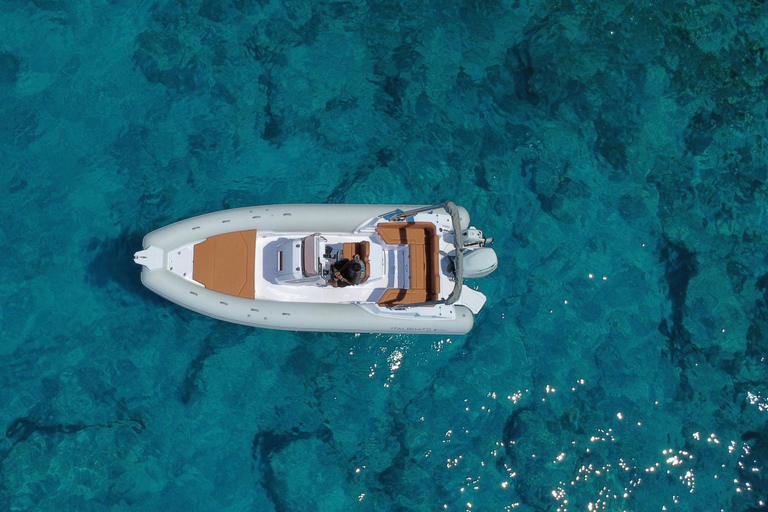 Corfu: Blue Lagoon and Mourtos Caves Sunset Cruise