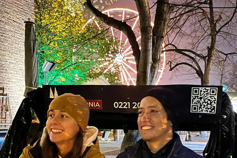 Rikscha-Glühwein-Fahrt