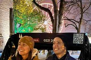 Rikscha-Glühwein-Fahrt