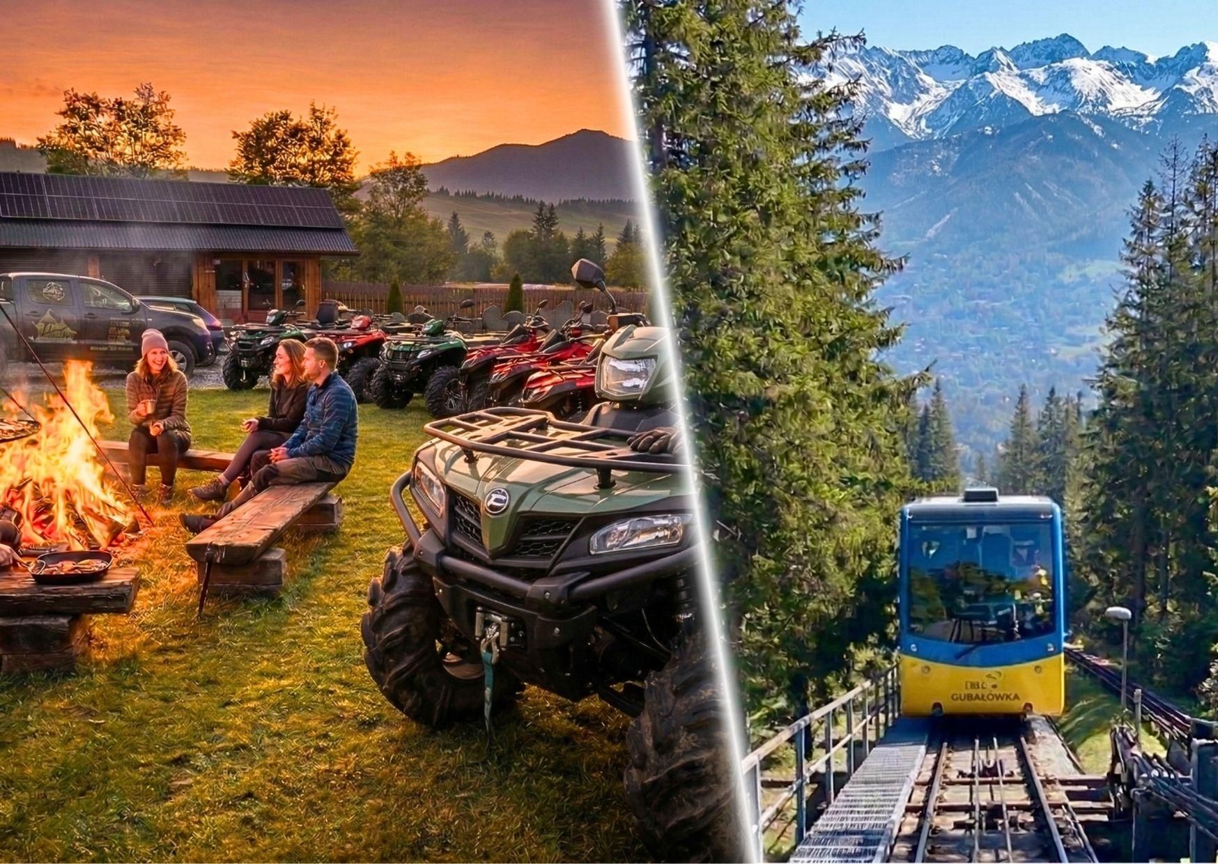 Krakau: Zakopane-Tour mit Quads & Lagerfeuer