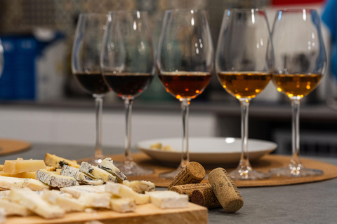 Wine and cheese tasting from Andalucia