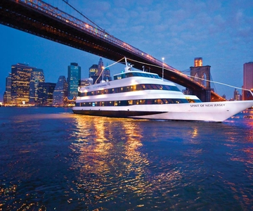 From New Jersey: New York City Buffet Lunch or Dinner Cruise