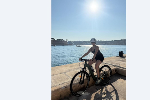 Malta: Three Cities Golden Hour E-Bike Tour