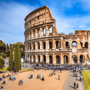 Rome: Colosseum, Forum & Palatine Entry w/ App-Based Guide