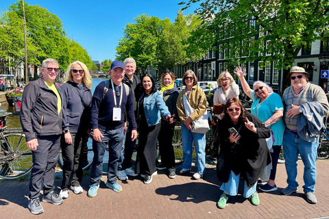 Amsterdam: Small Group Walking Tour with Fun Guide Walking Tour in Amsterdam with Enthusiastic and Fun Guide