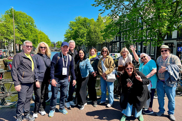 Amsterdam: Small Group Walking Tour with Fun Guide Walking Tour in Amsterdam with Enthusiastic and Fun Guide
