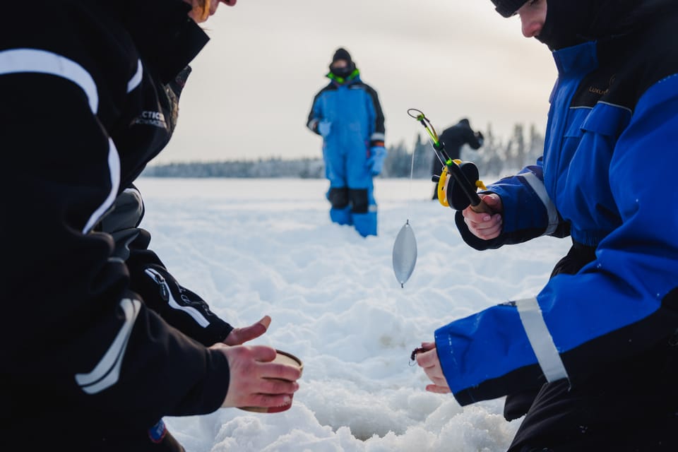 Snowmobiling and ice fishing in Apukka Resort, Rovaniemi (Rovaniemi, FIN) -  Trip Canvas