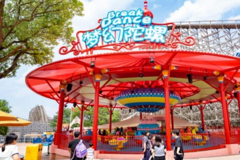 Shanghai: Happy Valley Theme Park Entry Ticket 1‑Day Admission Ticket+ Go‑Kart Experience (4 Minutes)