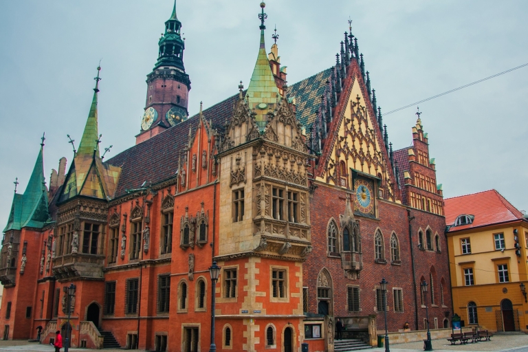 Wroclaw : Jeu d'exploration de la ville et visite guidée