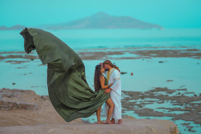 Sharm: Private Photoshoot with Hotel Pickup and Drop-off Private 3-Hour Photoshoot in 3 Locations