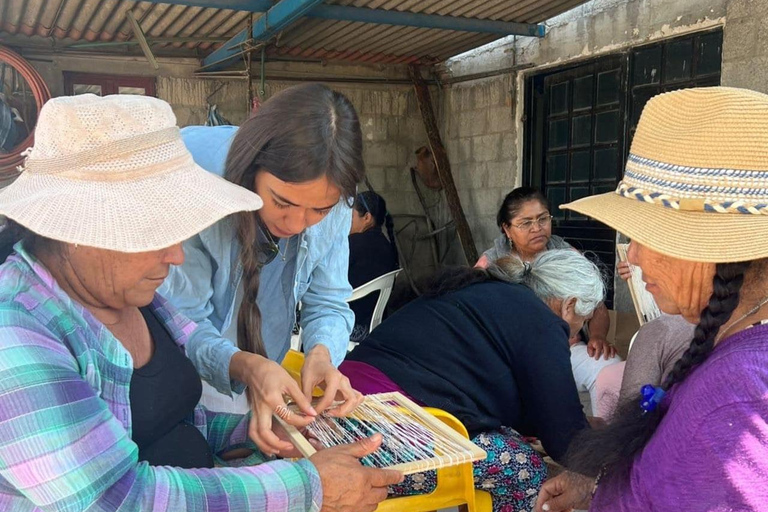 Learn the art of weaving with natural fibers in San José