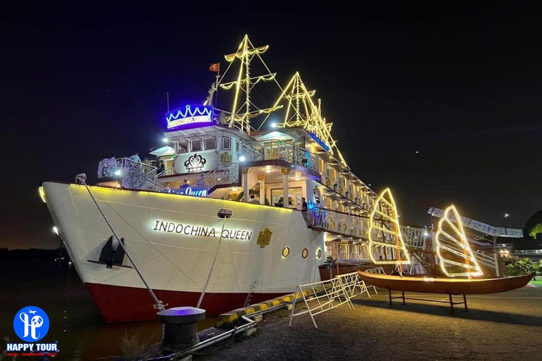 Dinner on Cruise Along Saigon river and Sighseeing