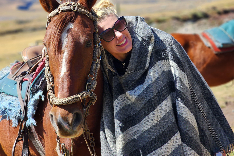 Passeio a cavalo e caminhada no vulcão Cotopaxi para iniciantes