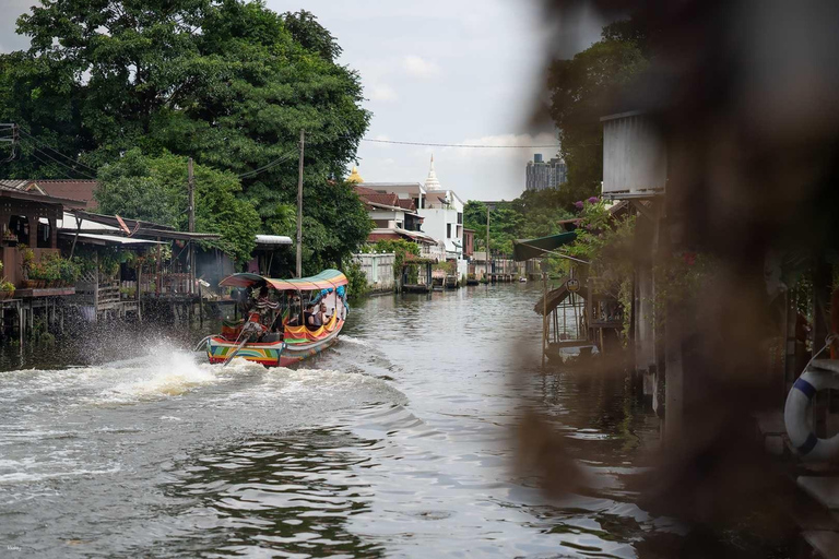Bangkok Private Long-Tail Boat Charter Capacity: 1–10 People Bangkok 1-Hour Private Long-Tail Boat + One-Way Pickup
