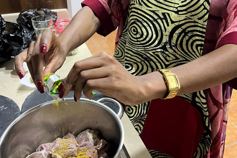 Lagos, Nigeria: Nigeriansk matlagningskurs och marknadsbesök