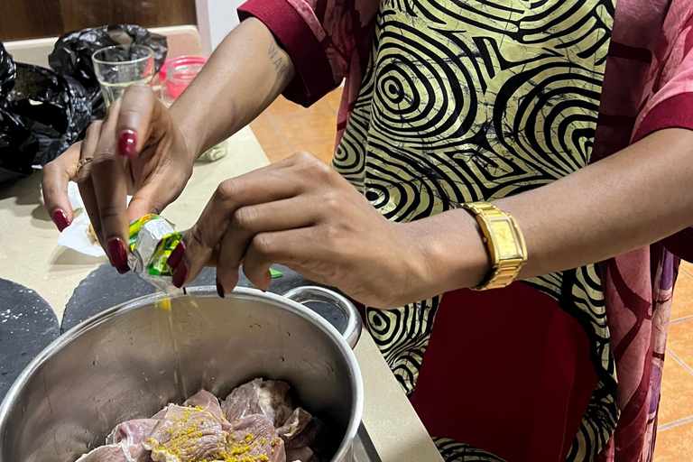 Lagos, Nigeria: Nigeriansk matlagningskurs och marknadsbesök