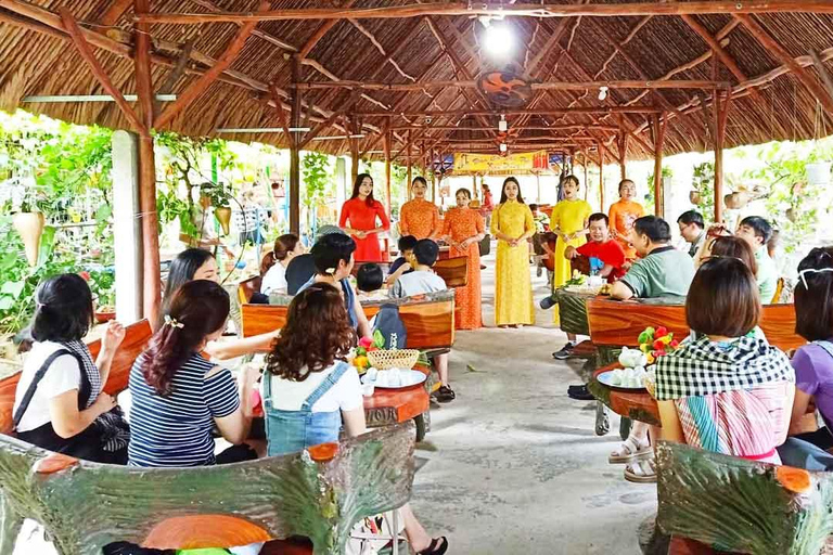 Viagem de 1 dia aos túneis de Cu Chi e ao Delta do Mekong