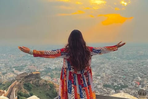 Jaipur: Half Day Guided Tour with Amber Fort and Boat Ride