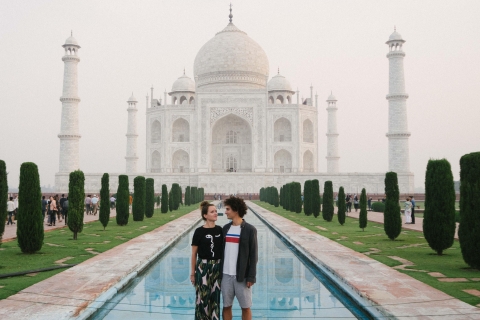 Privat Taj Mahal und Fatehpur Sikri Fort von Delhi mit dem AutoAll Inclusive Tour