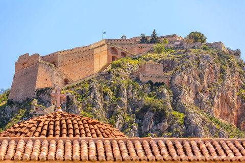 Privé dagtrip van Athene naar Nafplio door het Kanaal van Korinthe