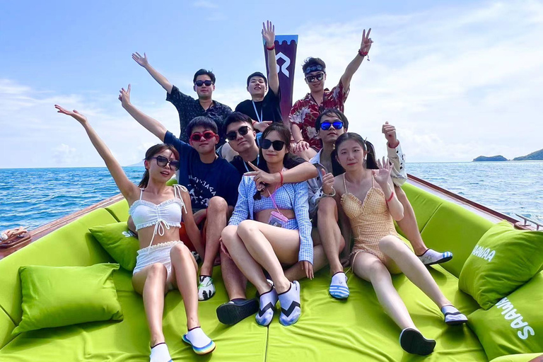 Phuket : Excursion d&#039;une journée en bateau privé de luxe à longue queue