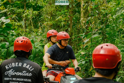 Ubud: Kuber single ATV Quad Adventure with Waterfall Track