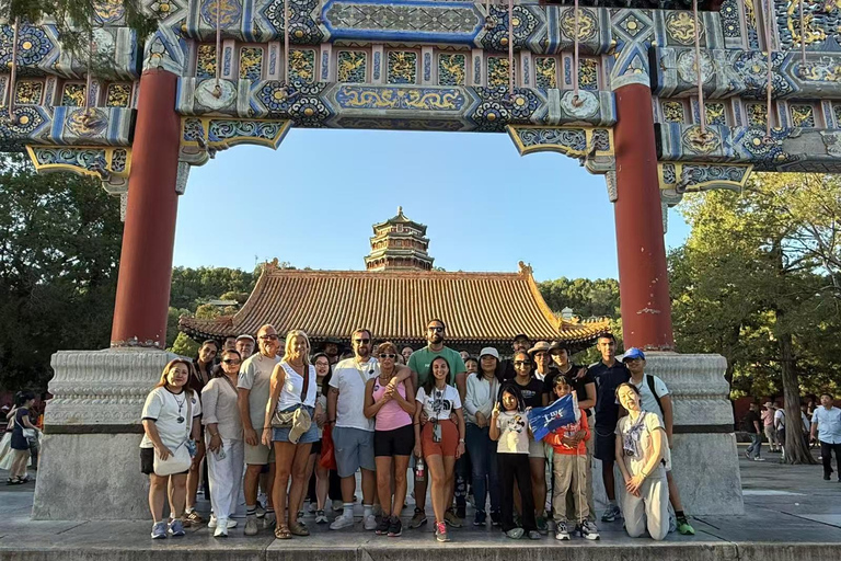 Beijing:Summer Palace & Mutianyu Gt Wall Bus Trip, w/Tickets