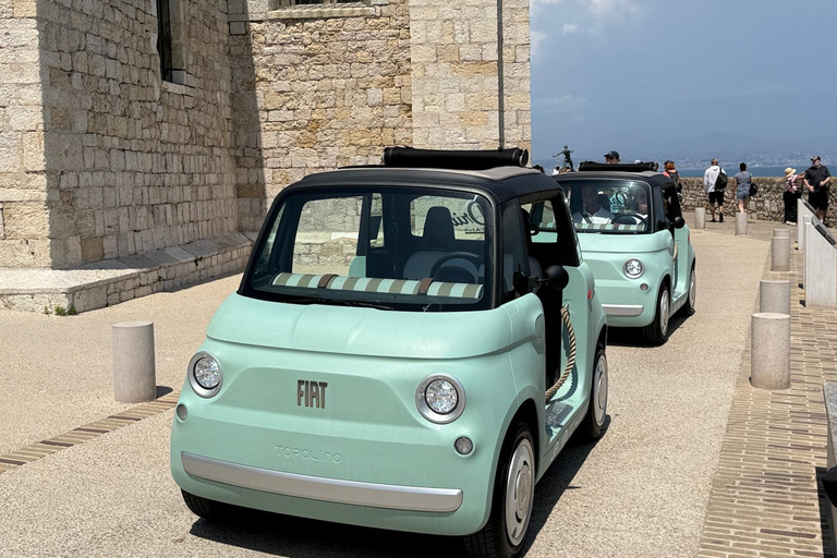 Saint-Jean-Cap-Ferrat & Monaco: Tour in a 100% electric Fiat Topolino 2-hour Panoramic Tour of Monaco