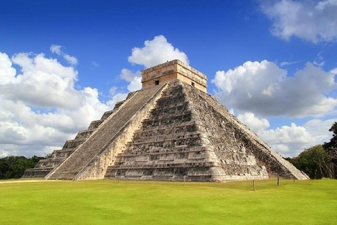 Da Riviera Maya: Excursão a Chichen Itza e Ek Balam com almoçoPonto de encontro em Tulum