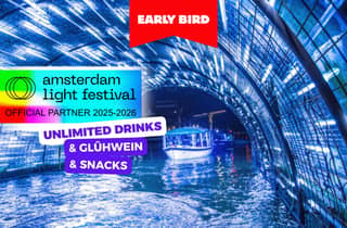 Amsterdam: Lichterfest-Bootsfahrt + Getränke & Snacks (optional)