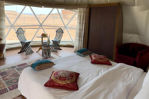 One night in Wadi Rum: Includes Dinner, Breakfast & 4x4 Tour All Inclusive