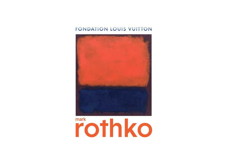 Paris: Ingresso da Fundação Louis Vuitton para show de Mark Rothko