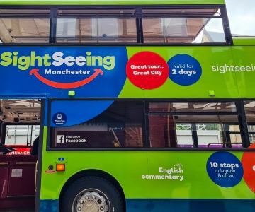 Manchester : Visite de la ville en bus