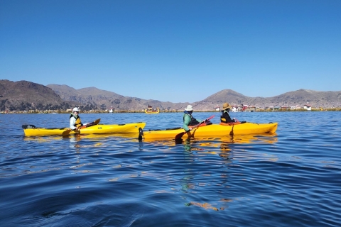 Puno: Kayak en el lago TiticacaKayak en el lago Titicaca