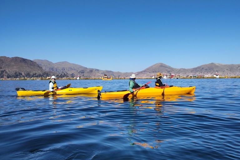 Puno: Spływ kajakowy po jeziorze TiticacaSpływy kajakowe nad jeziorem Titicaca