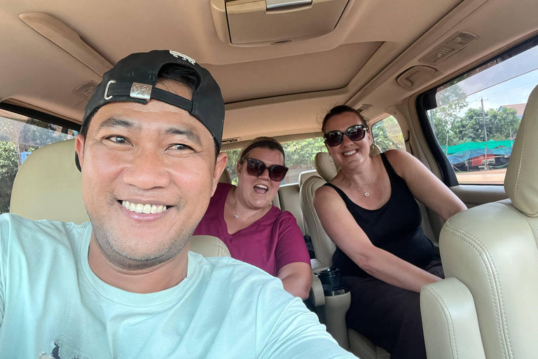 Siem Reap to Battambang Private Transfer with Bamboo Train