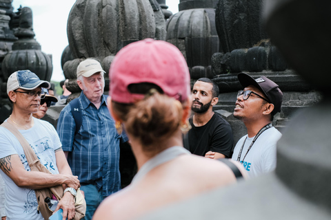 Yogyakarta: Subida a Borobudur Senderismo por los arrozales de Selogriyo