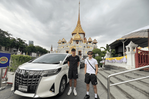 Grand Palace, Temples, Canal Private Tour [Optional Luxury] Private tour in English with Standard Vehicle