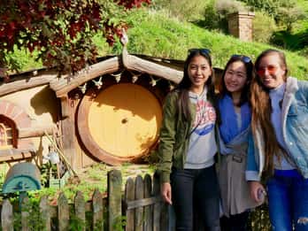Hobbiton e Waitomo da Auckland