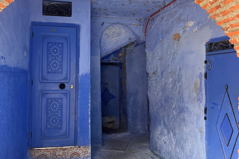 Chefchaouen the blue city and waterfalls akchour The blue town chefchaouen with hiking at the Akchour