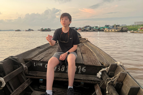 Mercado Flotante, Aldea de las Flores Auténtica Excursión por el Delta del Mekong