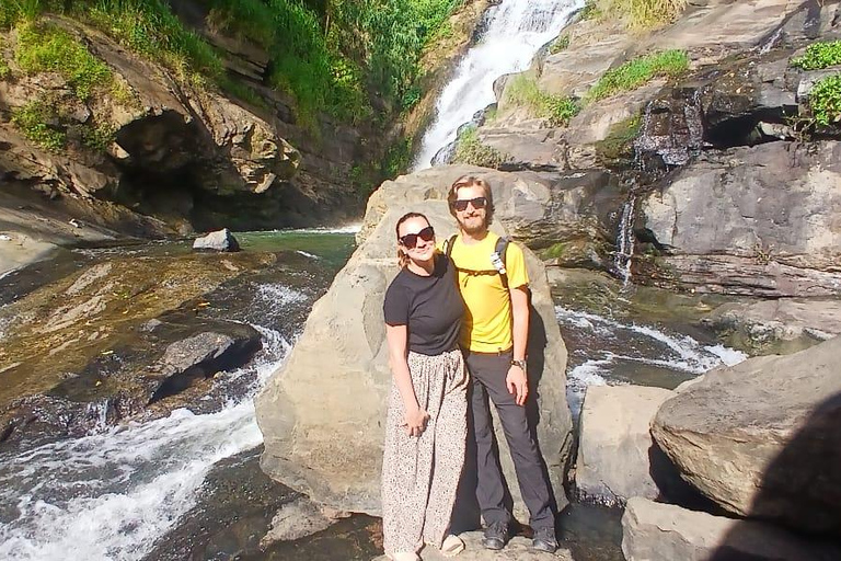 ELLA Lipton Seat Tea Test & Pluck 9Arch, Waterfalls, & Food Lipton's Seat, Little Adam Peak, 9 Arch, Ravana Waterfalls