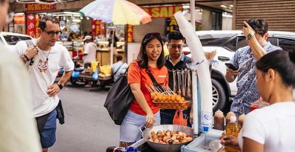 Manila: Street Food and Drinks Rundgang mit Verkostungen