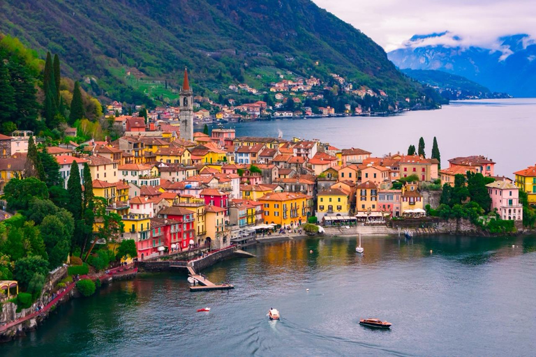 Lake Como from Milan: Bellagio, Varenna & Boat Tours Lake Como Essential Tour – Scenic Local Ferry Rides