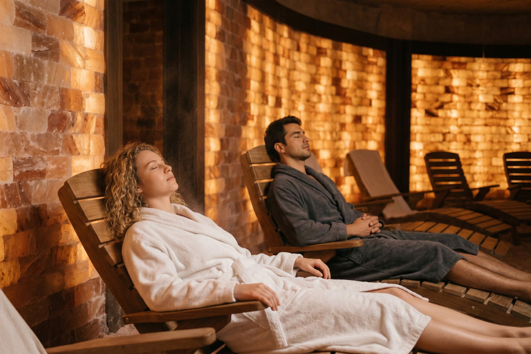 Bucharest: Therme Bucharest Spa Ticket & Round-Trip Transfer 3 hours Therme Bucharest Palm, Galaxy or Elysium & Transfer